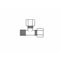 Фитинг JС 75-4-4 Aquapro Тройник 1/4"x1/4" (резьба)